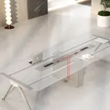 Minimalist Modern Conference Table for Boardroom - Maoters thumbnail 8