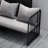 Leisure Industrial Iron Sofa - Maoters thumbnail 8