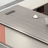 Modern-Style Color-Blocked Executive Desk - Maoters thumbnail 11