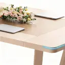 Contemporary Minimalist Office Conference Table thumbnail 8