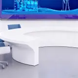 Office Futuristic Circular Conference Table - Maoters thumbnail 9