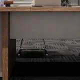Modern Minimalist Conference Table Long Design thumbnail 10