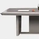 Light Luxury Lacquered Conference Table - Maoters thumbnail 10