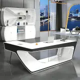 Futuristic Executive Office Desk - Maoters thumbnail 1