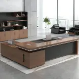 Side Cabinet Manager Office Desk - Maoters thumbnail 1