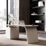 Sleek Modern Lacquer Desk - Maoters thumbnail 1