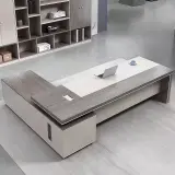Luxury Wood Executive Desk - Maoters thumbnail 1