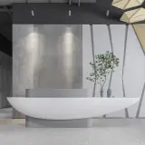 Lobby Curved White Reception Desk - Maoters thumbnail 1