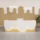 Salon Lobby LED Reception Desk - Maoters thumbnail 1