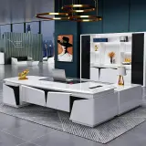 Innovative Lacquered Executive Desk - Maoters thumbnail 1