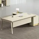 Simple Modern Large High-End Desk - Maoters thumbnail 1