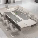 Modern Minimalist Conference Table thumbnail 2