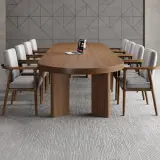 Modern Wood Conference Table – Maoters thumbnail 3