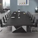 Modern Wood Conference Table for Office Meetings - Maoters thumbnail 4