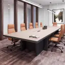 Manager Boardroom Rectangular Conference Table - Maoters thumbnail 2