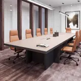 Manager Boardroom Rectangular Conference Table - Maoters thumbnail 2
