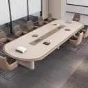 Modern Long Conference Table – Simple Design thumbnail 2