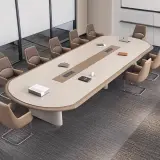 Modern Long Conference Table – Simple Design thumbnail 2