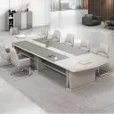 Modern Minimalist Conference Table thumbnail 3