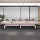 Modern Long Conference Table – Simple Design thumbnail 3