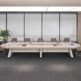 Modern Long Conference Table – Simple Design thumbnail 3