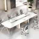 Minimalist Modern Conference Table for Boardroom - Maoters thumbnail 3