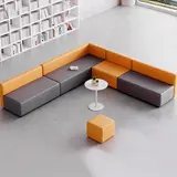 Modern Modular Office Reception Sofa - Maoters thumbnail 4