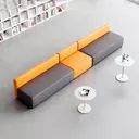 Modern Modular Office Reception Sofa - Maoters thumbnail 2