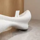 Curved Wave Slice Reception Desk - Maoters thumbnail 7