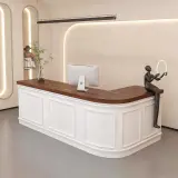 Wooden Boutique Counter – Cashier Desk thumbnail 2