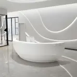Large Curved Commercial Reception Desk - Maoters thumbnail 4