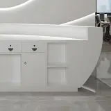 Large Curved Commercial Reception Desk - Maoters thumbnail 12