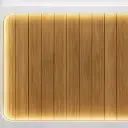 Coffee Shop Wood Slat Reception Desk - Maoters thumbnail 15