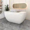Compact U Cut Curved Reception Desk - Maoters thumbnail 3