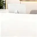 Compact U Cut Curved Reception Desk - Maoters thumbnail 10