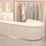 Luxury Boutique Counter – Modern Reception Desk For Salon & Apparel Store thumbnail 6