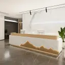 Professional Reception Desk – Office& Hotel Lobby Counter thumbnail 2