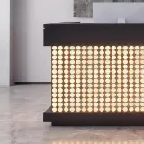 Grid Light Straight Reception Desk - Maoters thumbnail 13