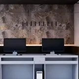Grid Light Straight Reception Desk - Maoters thumbnail 14