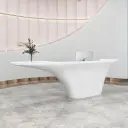 Unique Flared Curved Reception Desk - Maoters thumbnail 3