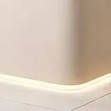 Wood Rounded Front Desk - Maoters thumbnail 8