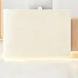 Soft Rounded Dual Tone Lobby Front Desk - Maoters thumbnail 8