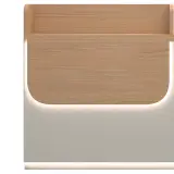 Two Tone Rounded Corner Retail Front Desk - Maoters thumbnail 8