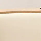 Modern Wood Reception Desk with Round Accent - Maoters thumbnail 13