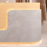 Boutique Curved LED Front Desk - Maoters thumbnail 9