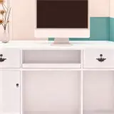 Compact Boutique Fluted Reception Counter - Maoters thumbnail 9
