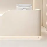 Minimal Two Material Curved Front Desk - Maoters thumbnail 8