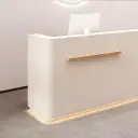 Modern Wooden Lobby Desk - Maoters thumbnail 9