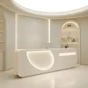 Lobby Curved LED Reception Counter - Maoters thumbnail 2