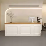 Wooden Boutique Counter – Cashier Desk thumbnail 4